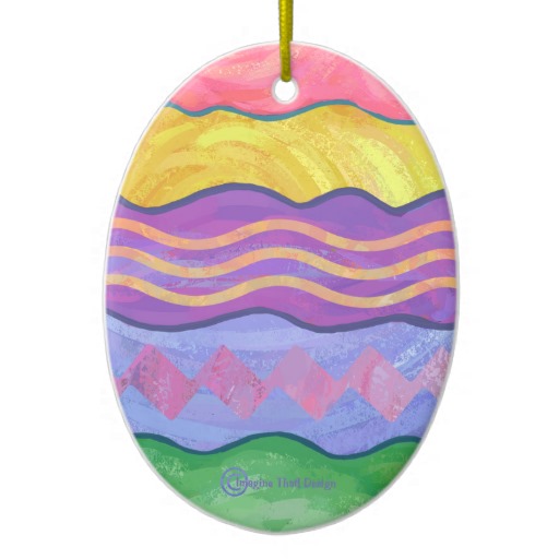 Digitally Painted Easter Egg Ornaments – Gifts by Genius | Gift Ideas